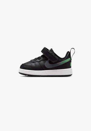 Nike Sportswear, NIKE SPORTSWEAR BABY & TODDLER SHOES NIKECOURT BOROUGH LOW - Baby shoes - black smoke grey white illusion green