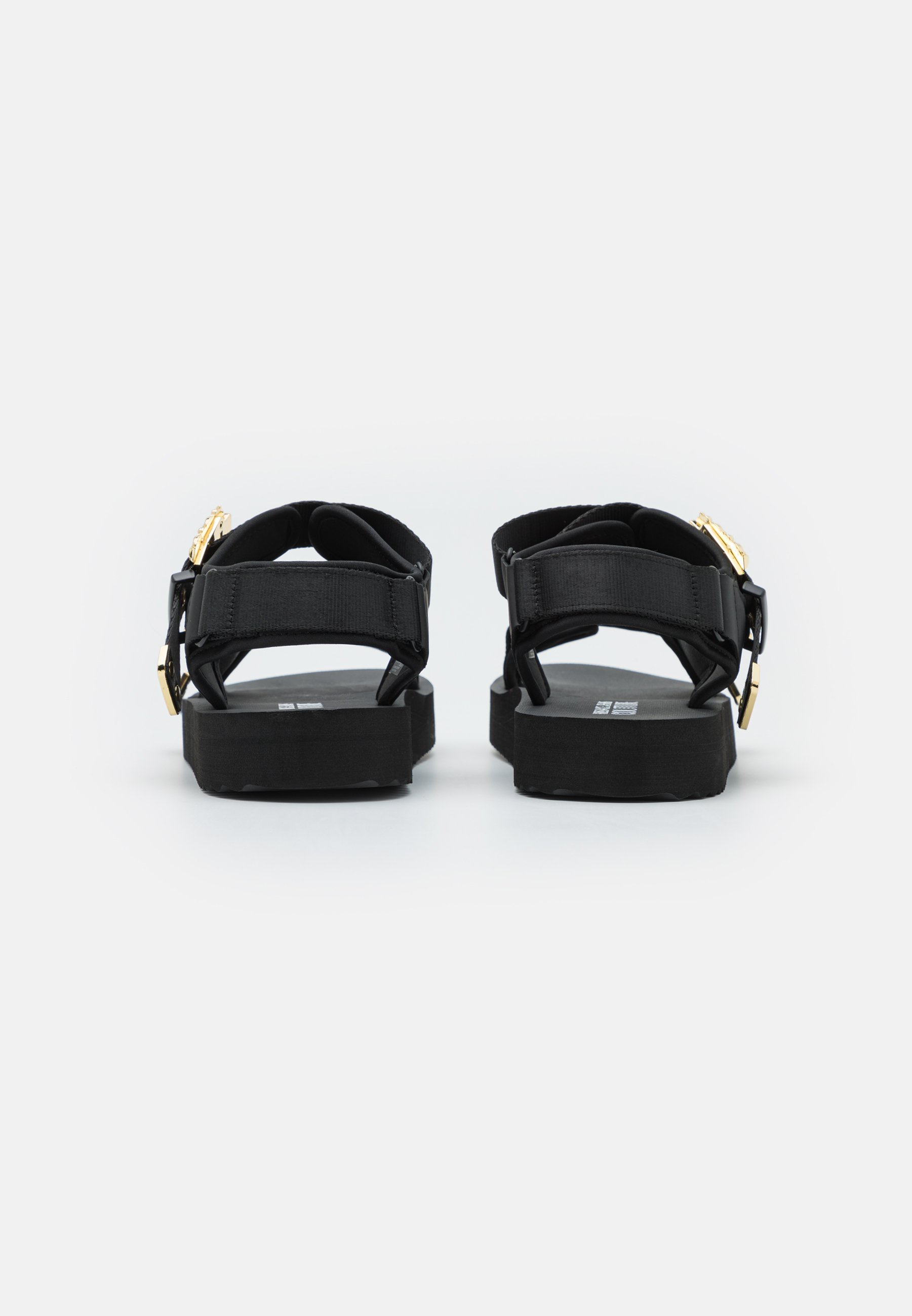 Versace Jeans Couture ARIZONA - Sandalen - black/gold/zwart - Zalando.nl
