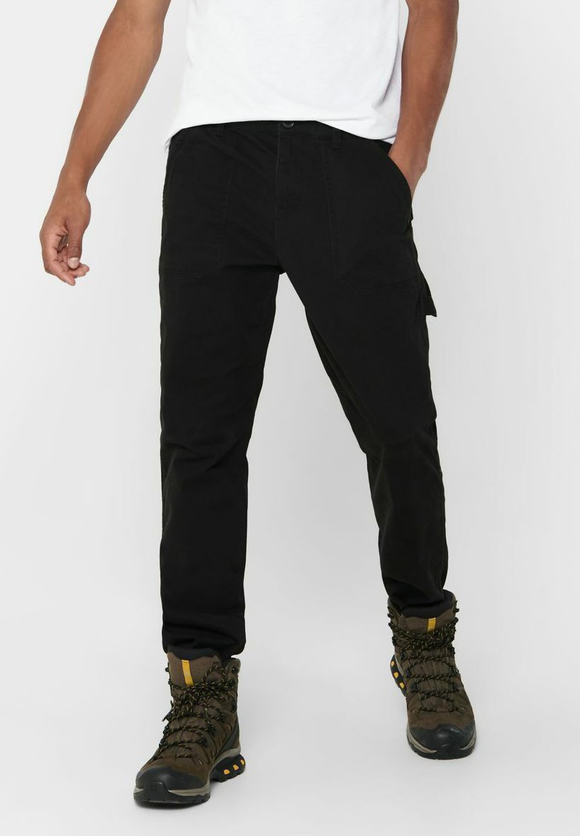 Only \u0026 Sons WORKWEAR - Pantaloni cargo - black/nero - Zalando.it