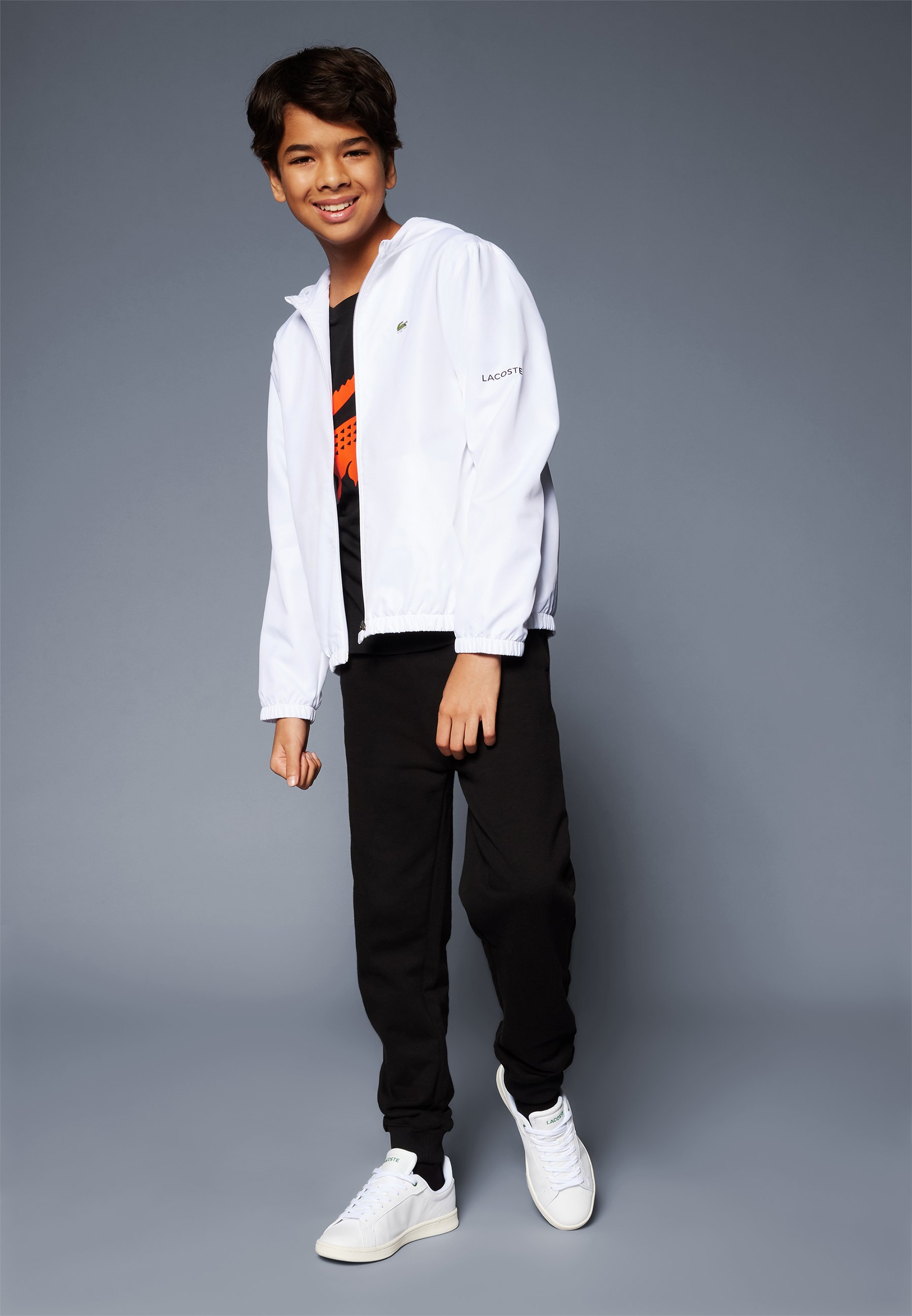 Lacoste SPORTS JACKET - Training jacket - white - Zalando.co.uk