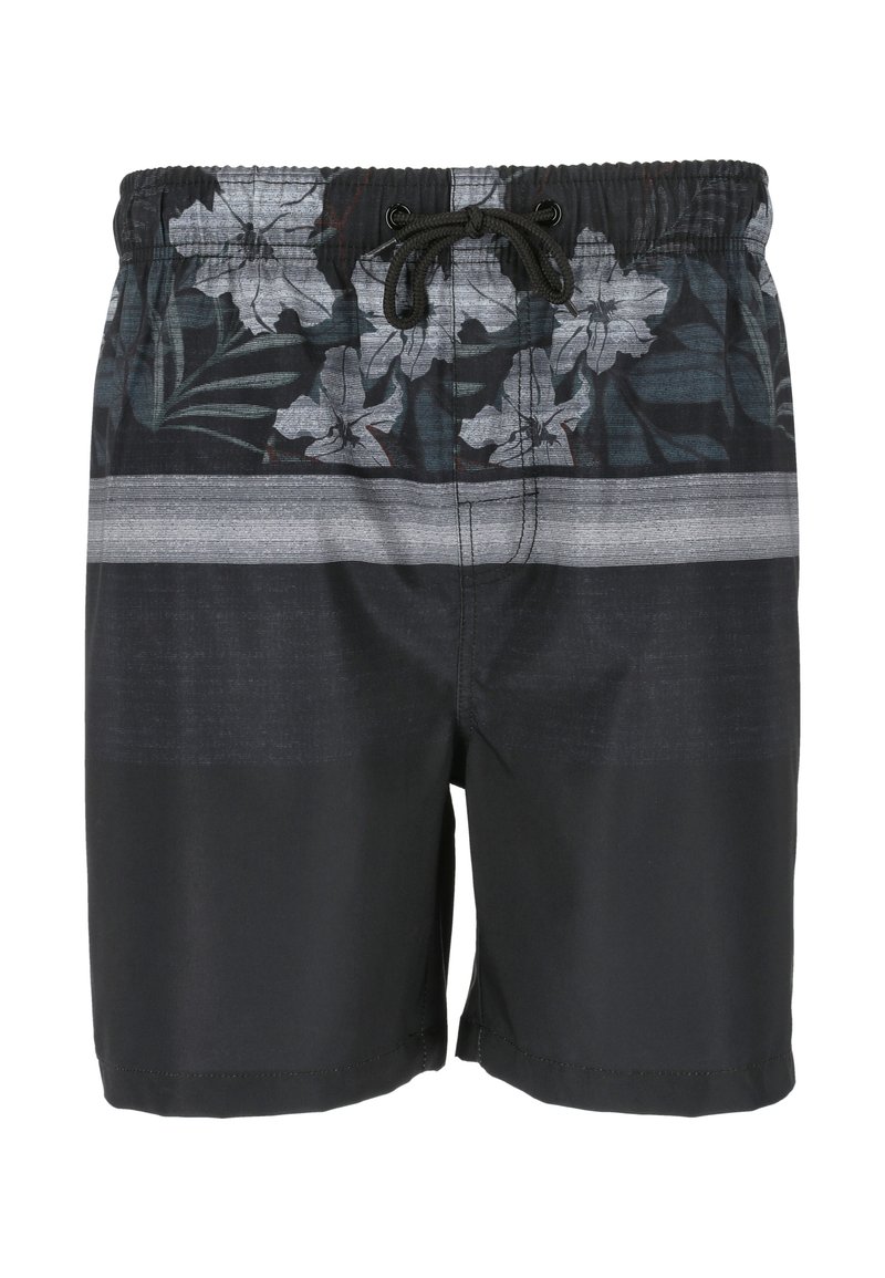 Cruz SWIM SHORTS - Uimashortsit - zwart grijs