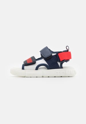 SUNNY - Sandali - white/blue/red