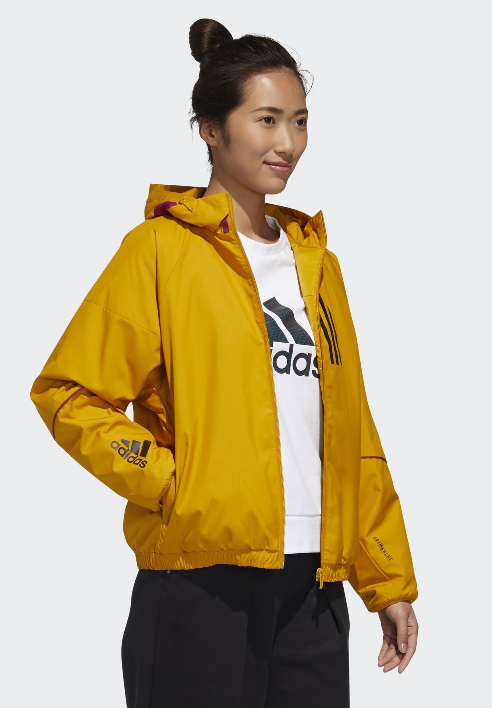 adidas Performance ADIDAS W.N.D. WARM JACKET Outdoorjacke adidas W.N.D. Warm Jacke Gold | adidas Deutschland