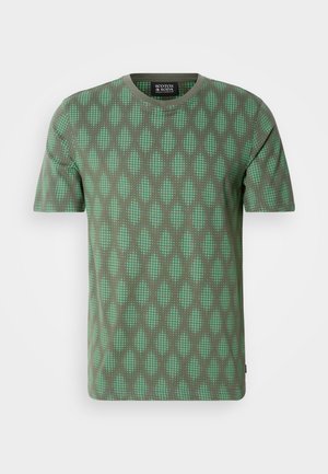 Scotch & Soda REGULAR FIT - Camiseta estampada - thyme