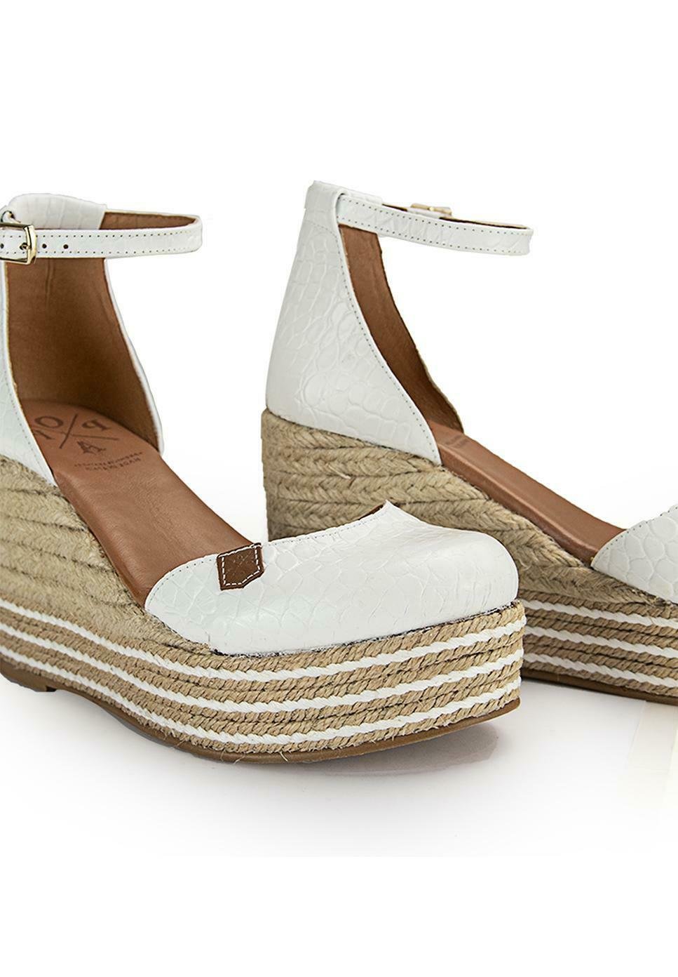 POPA AMBOLO DROVIO - Sandalias de tacón - blanco - Zalando.es