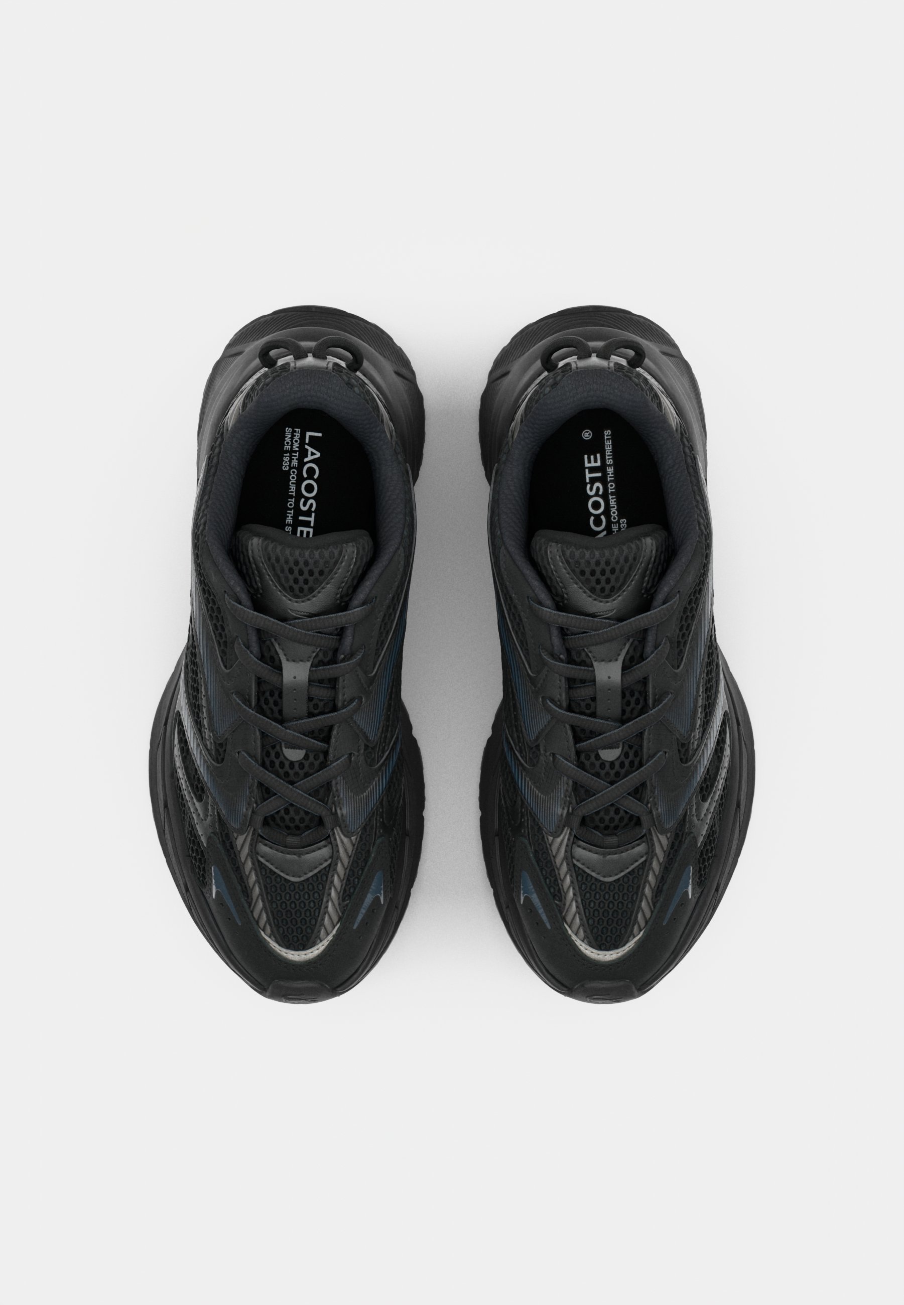 Lacoste NEO SHOT SMA - Sneakers laag - black/zwart - Zalando.nl