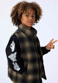 Molo HEIKE - Bodywarmer - bark check