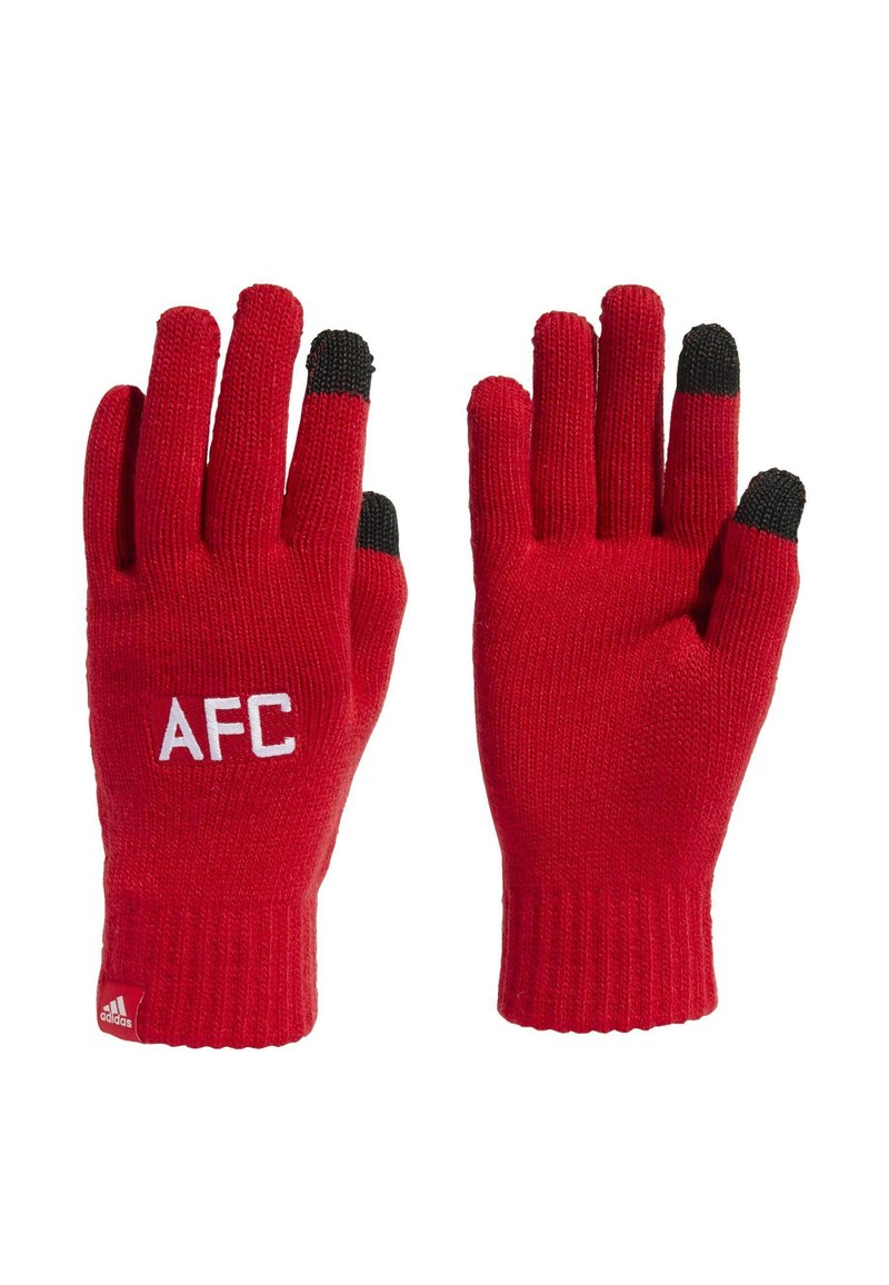 adidas Performance ARSENAL - Gloves - red - Zalando.co.uk
