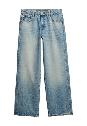 Superdry & Co WIDE - Jeans Relaxed Fit - baltimore blue