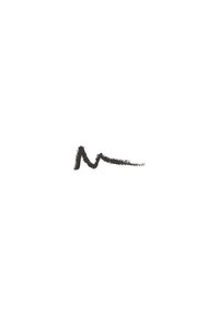 Ligne noire et ondulée tracée avec un pinceau fin, sur un fond blanc. La texture semble lisse et légèrement floue sur les bords.