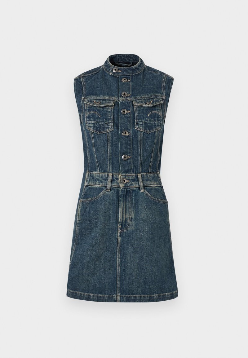 G-Star Jeansjurken blauw denim/bluedenim