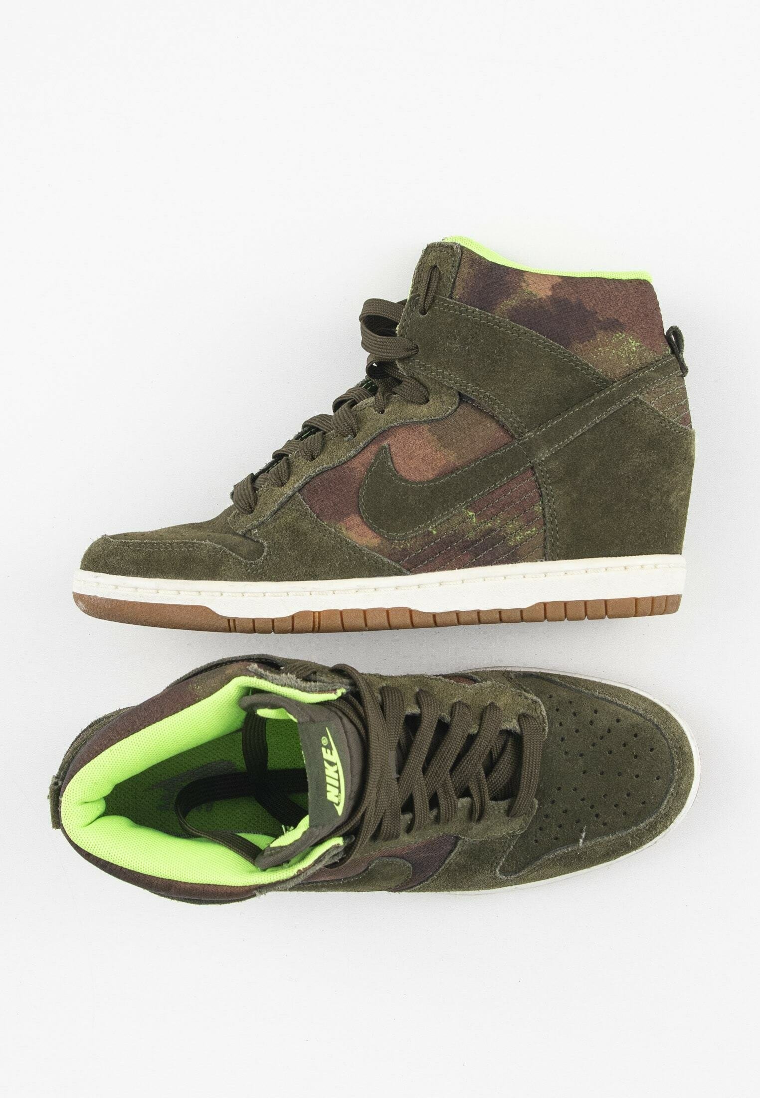 Nike Golf Sneakers hoog - green/groen - (Pre-owned) - Zalando.nl