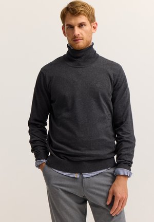 Strickpullover - dunkelgrau