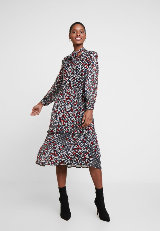COSMO FLOWER - Vestido informal - black combo