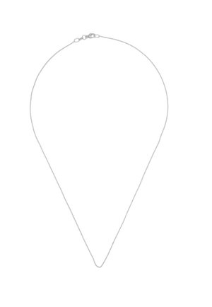 COLLIER RUNDANKER   - Collana - weissgold-coloured