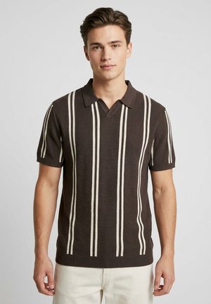 Sublevel, Poloshirt - dark brown