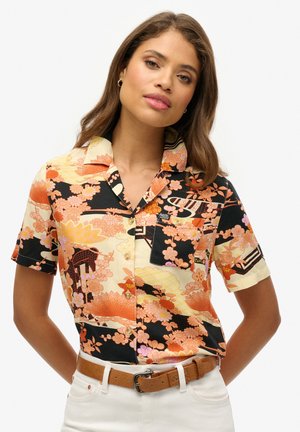 VINTAGE BEACH RESORT - Overhemdblouse - goshodoki gold