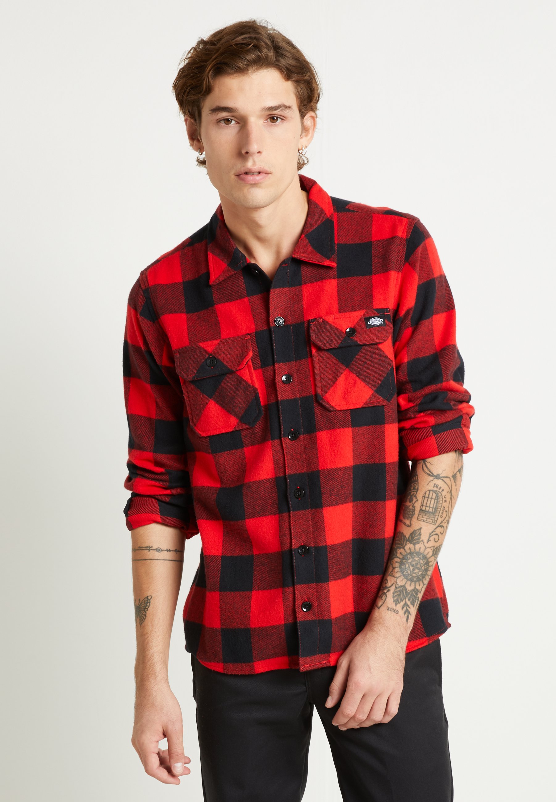 Dickies SACRAMENTO Skjorte red Zalando.no Dickies Sacramento Skjorte Red