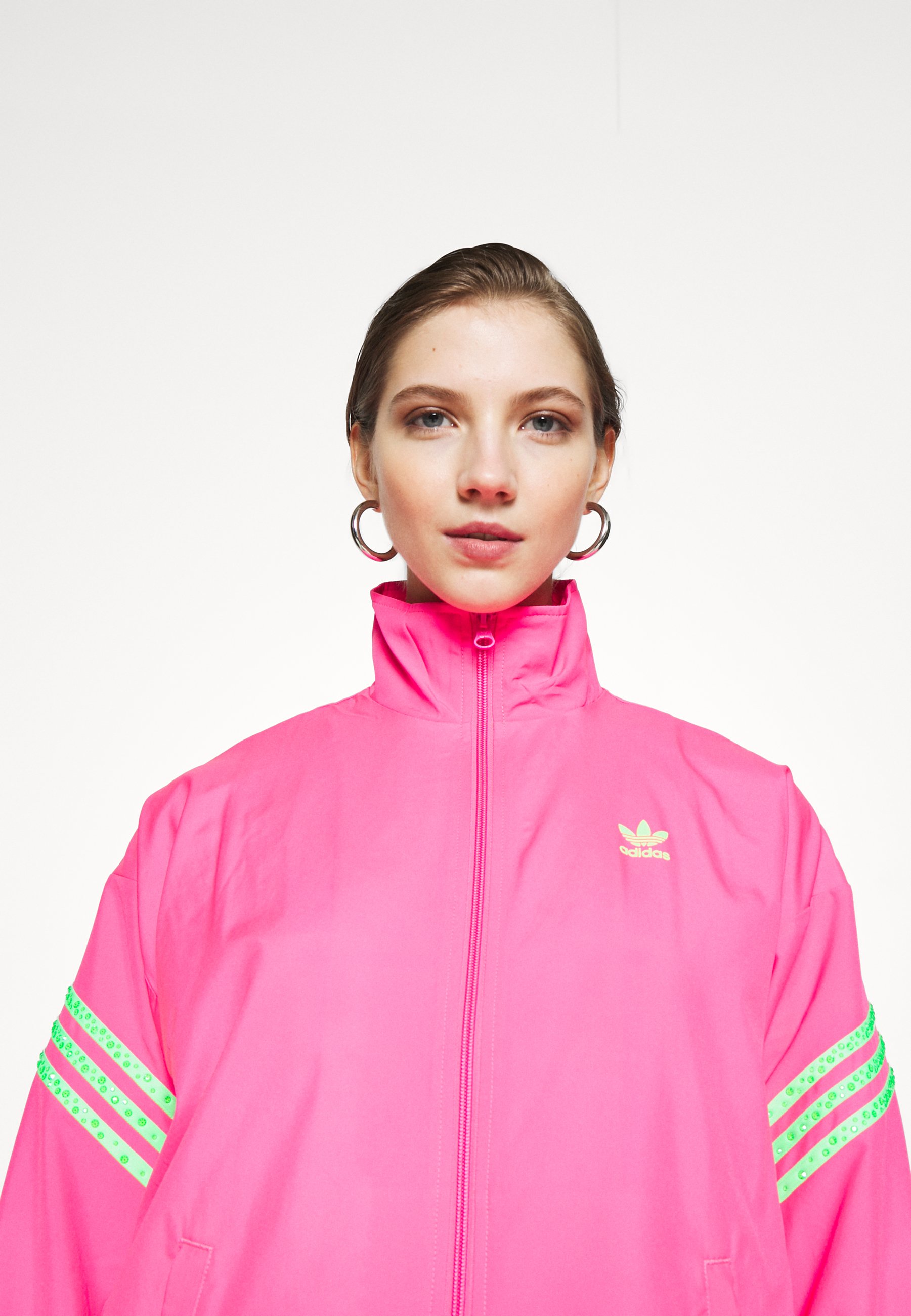 pinke adidas jacke