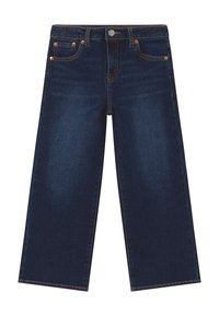 Levi's® CROPPED WIDE LEG - Vaqueros boyfriend - dark-blue denim