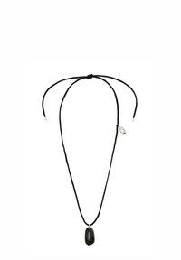 STONE CORD - Necklace - black