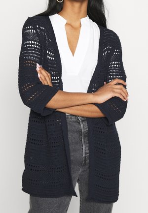 Strickjacke - dark blue