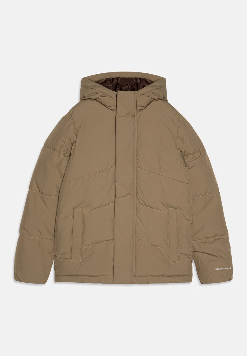 Jack & Jones Junior JJWORLD PUFFER - Žieminė striukė - elmwood
