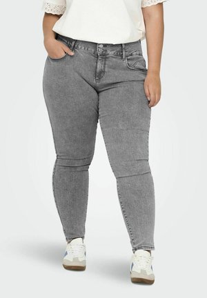 CARANNA MITTLERE TAILLE - Jeans Skinny Fit - medium grey denim