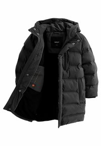 Next LONGLINE PUFFER STANDARD - Talvemantel - black