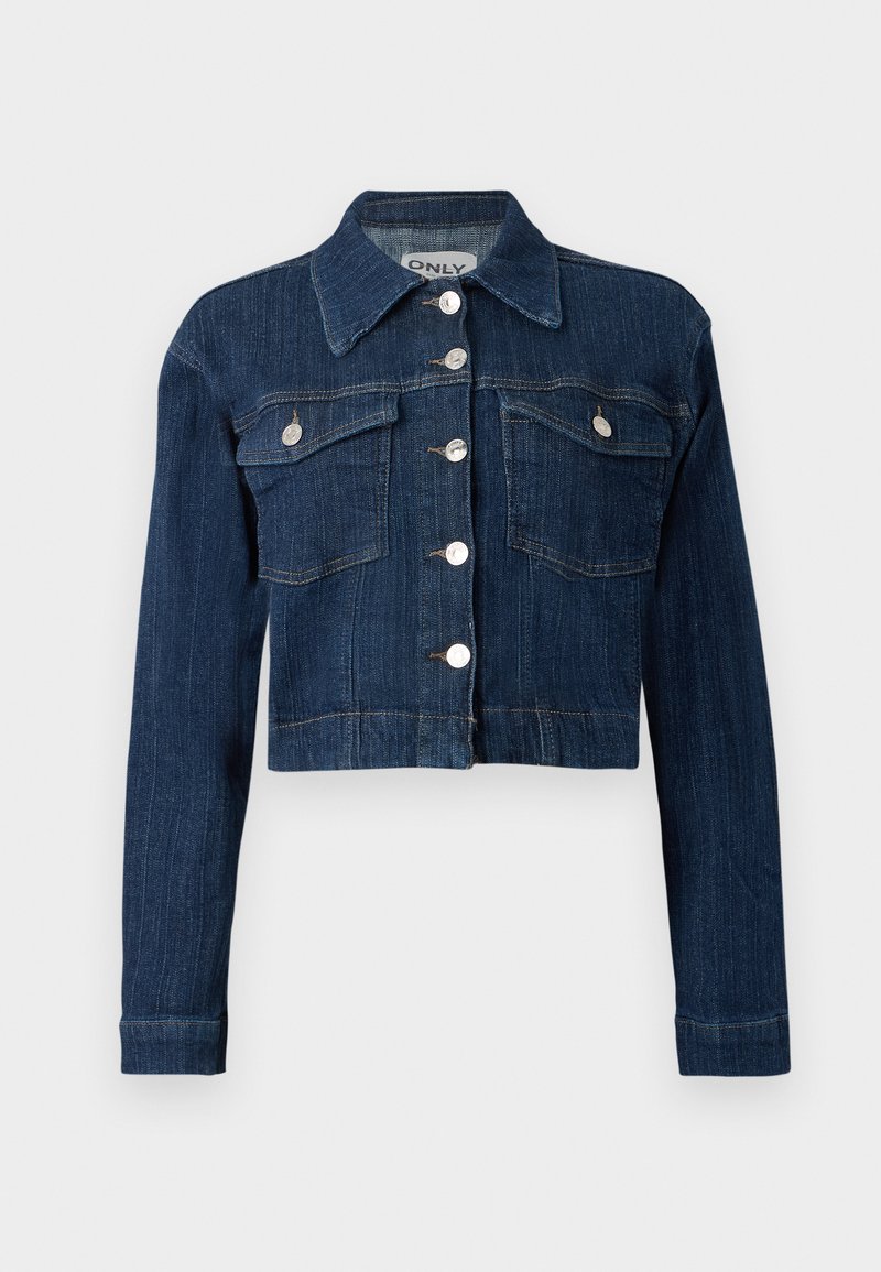 Only Spijkerjas donkerblauw denim