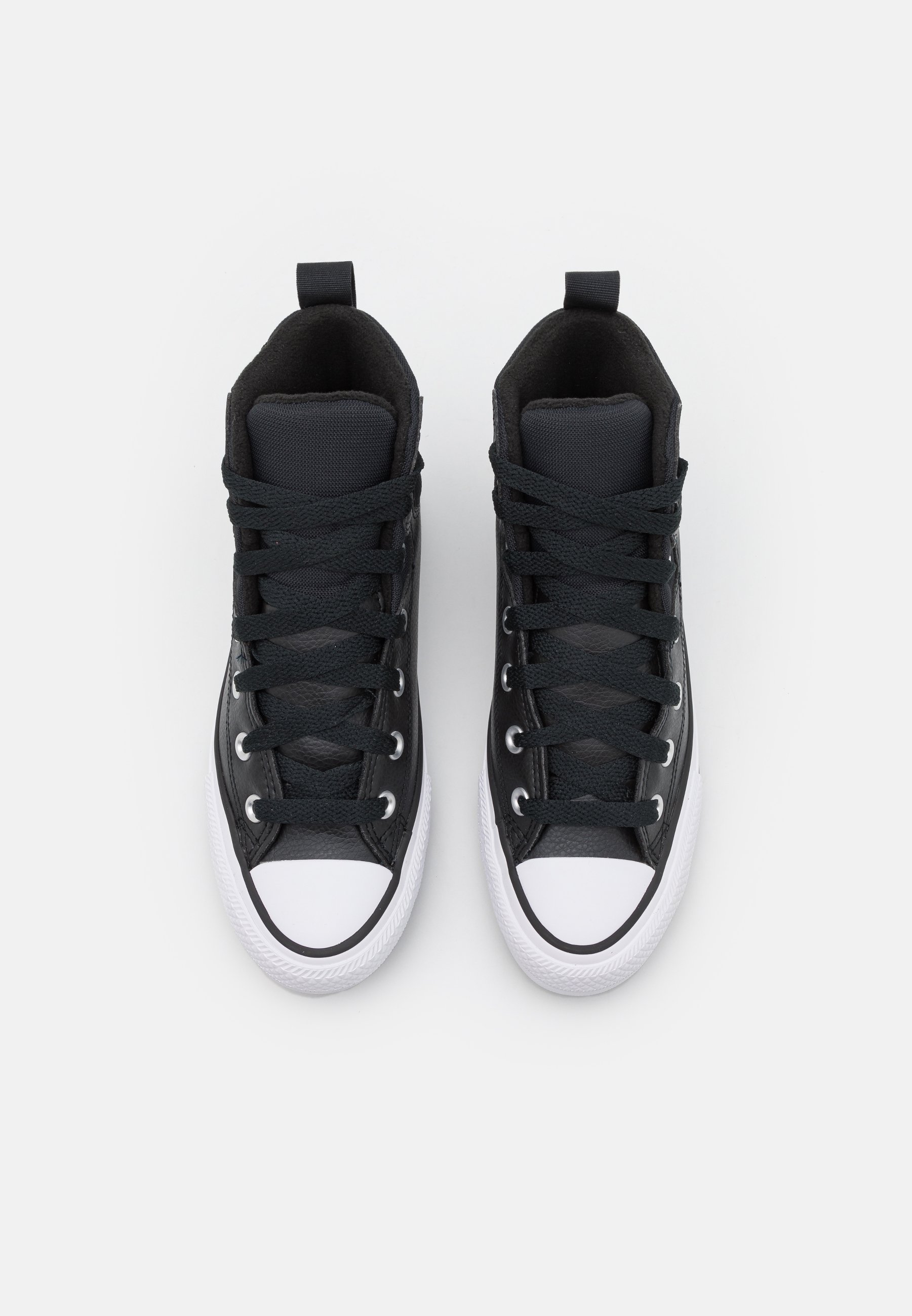 Converse Chuck Taylor All Star Berkshire Unisex Hightop Trainers Black/White, Size: 16, Black - Imitation leather/ Textile