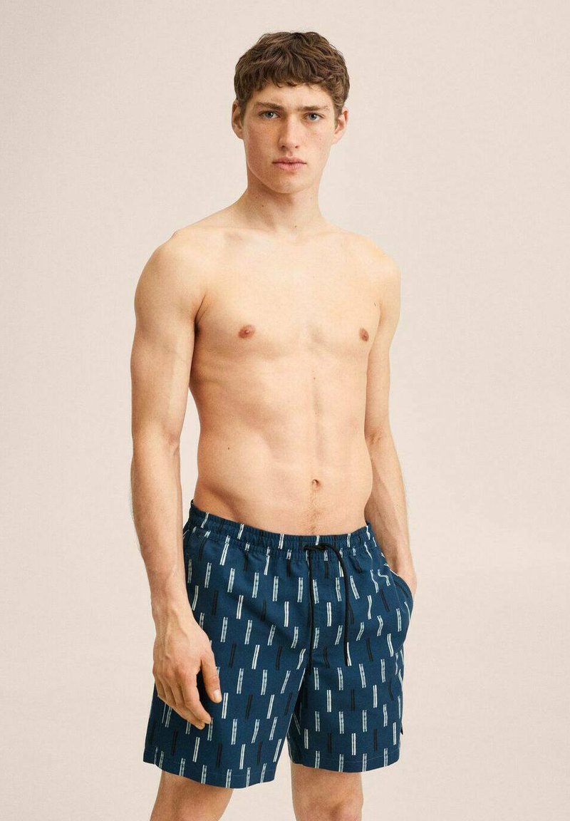 Herren Badehosen | Mango XARRACA Badeshorts petrol blauw/dunkelblau - MW07562 Herren Badehosen | Mango XARRACA Badeshorts petrol blauw/dunkelblau - MW07562