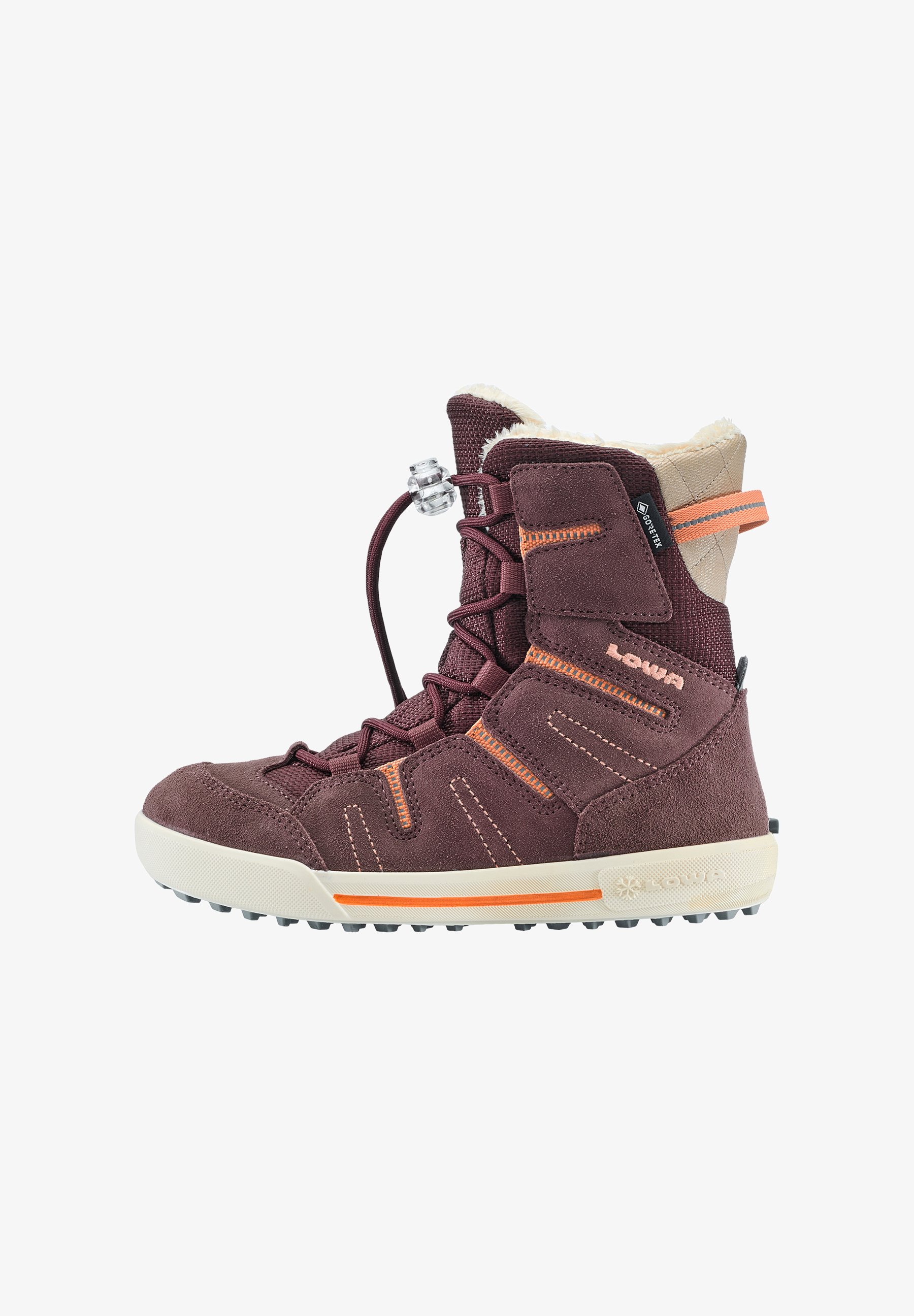Lowa LUCY GTX HI JR Stivali da neve grape/melone/bordeaux