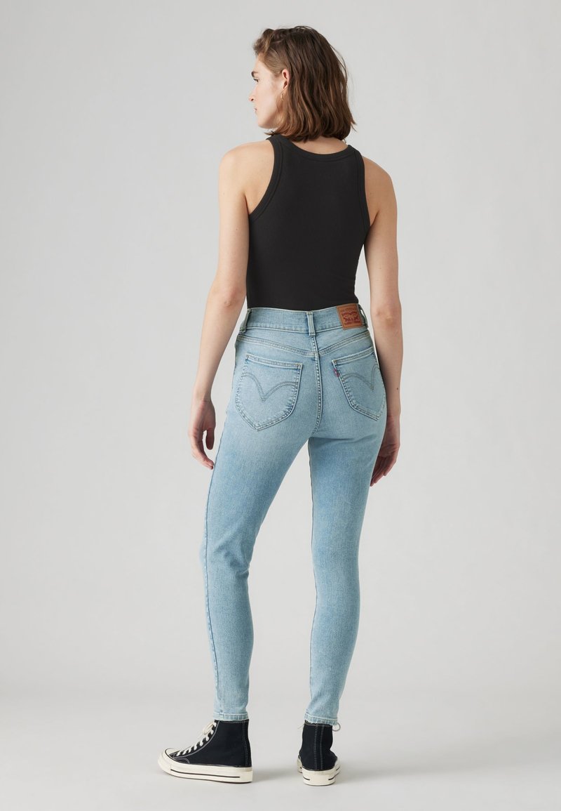 RETRO HIGH SKINNY DOUBLE BUTTON - Skinny džíny - straight out of levi's�