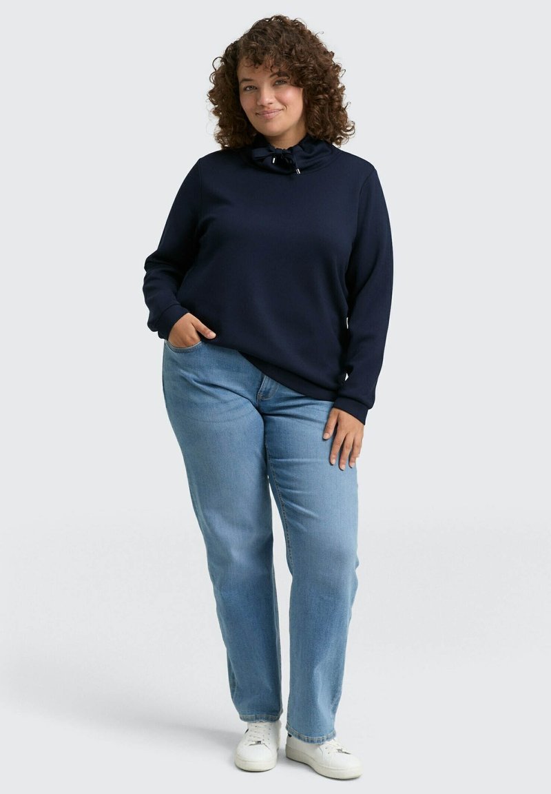 TOM TAILOR Sweatshirt sky captain blue/dunkelblau Zalando