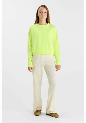 NILAGI - Sweater - yellow fluo