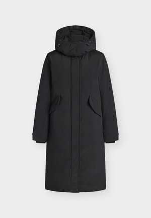 Scotch & Soda, CLEAN LONG PUFFER - Зимно палто - meteorite