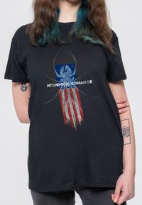 Paradiso Clothing MY CHEMICAL ROMANCE SPIDER - Print T-shirt - black