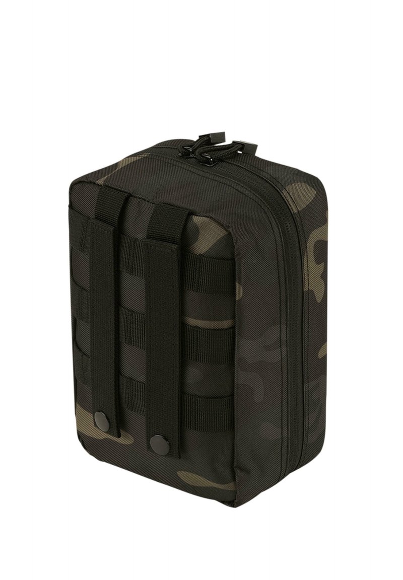 Oaque Borsa cosmetica trasparente a doppio strato, borsa da viaggio trasparente con 4 scomparti, borsa da viaggio trasparente per articoli da toeletta, grande borsa da toilette per donna, Talpa, Mini