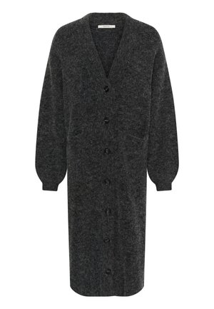Gestuz, ALPHA LONG CARDIGAN - Ζακέτα - charcoal