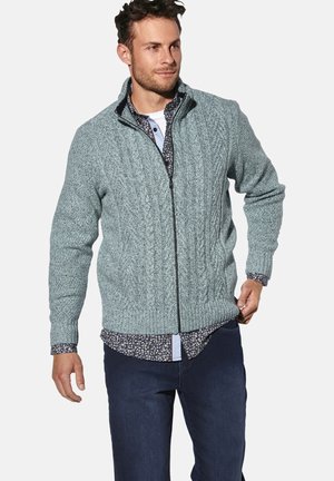 Strickjacke - mint melange
