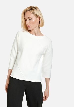 MIT RIPPSTRUKTUR - Camiseta de manga larga - off white