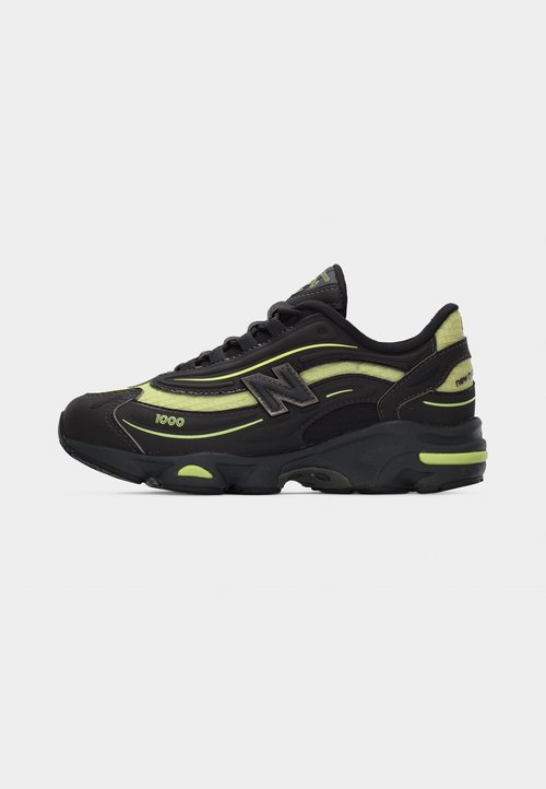 New Balance M1000 UNISEX - Trainers - black/dry lime — foto 2