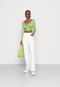 Monki Camisola de manga comprida - green