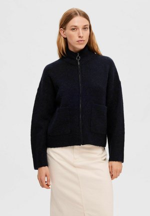 SLFSIA RAS LS NOOS - Cardigan - dark sapphire