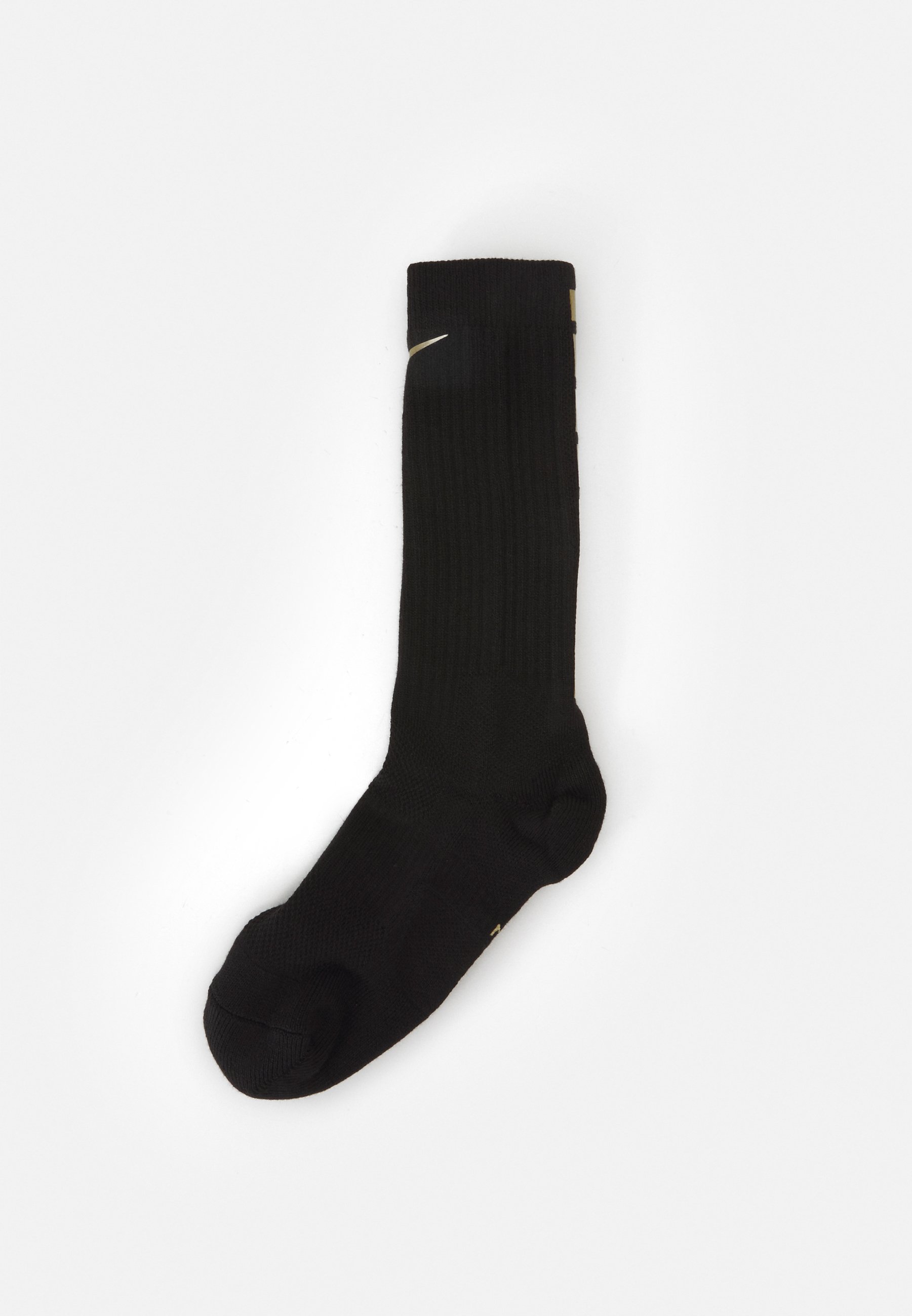 black and gold elite socks
