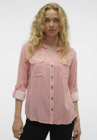 Vero Moda VMBUMPY L/S NEW NOOS - Blusa - cayenne
