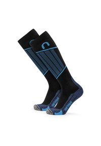 Normani DARWIN COMPRESSION MERI 2 PACK - Kniestrümpfe - blau