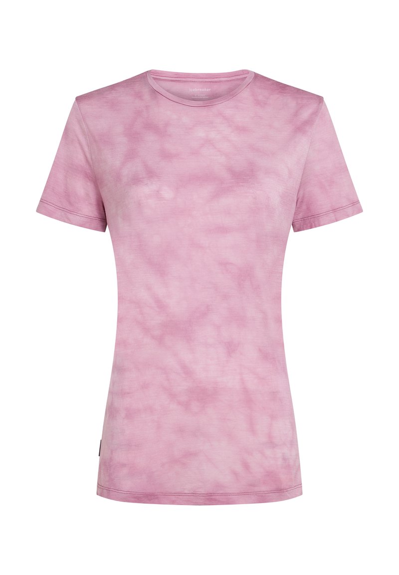 Icebreaker Sport T-shirt donkerroze