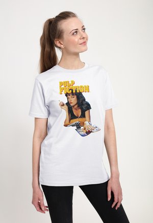 Henry Tiger, PULP FICTION VINTAGE MIA WALLACE - T-shirts print - white